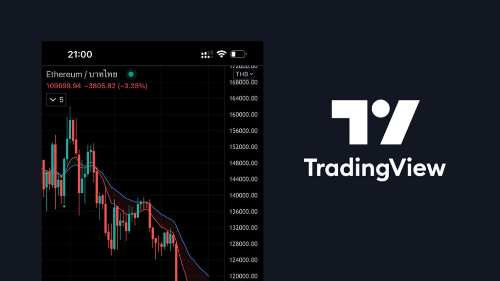 รีวิว TradingView ดูกราฟคริปโต ขั้นพื้นฐาน