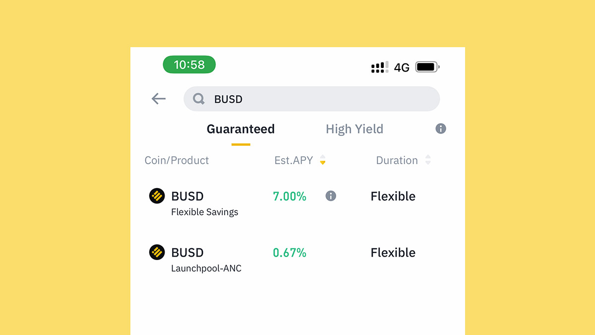 วิธีฝากเงิน Binance รับดอกเบี้ยสูง 7%